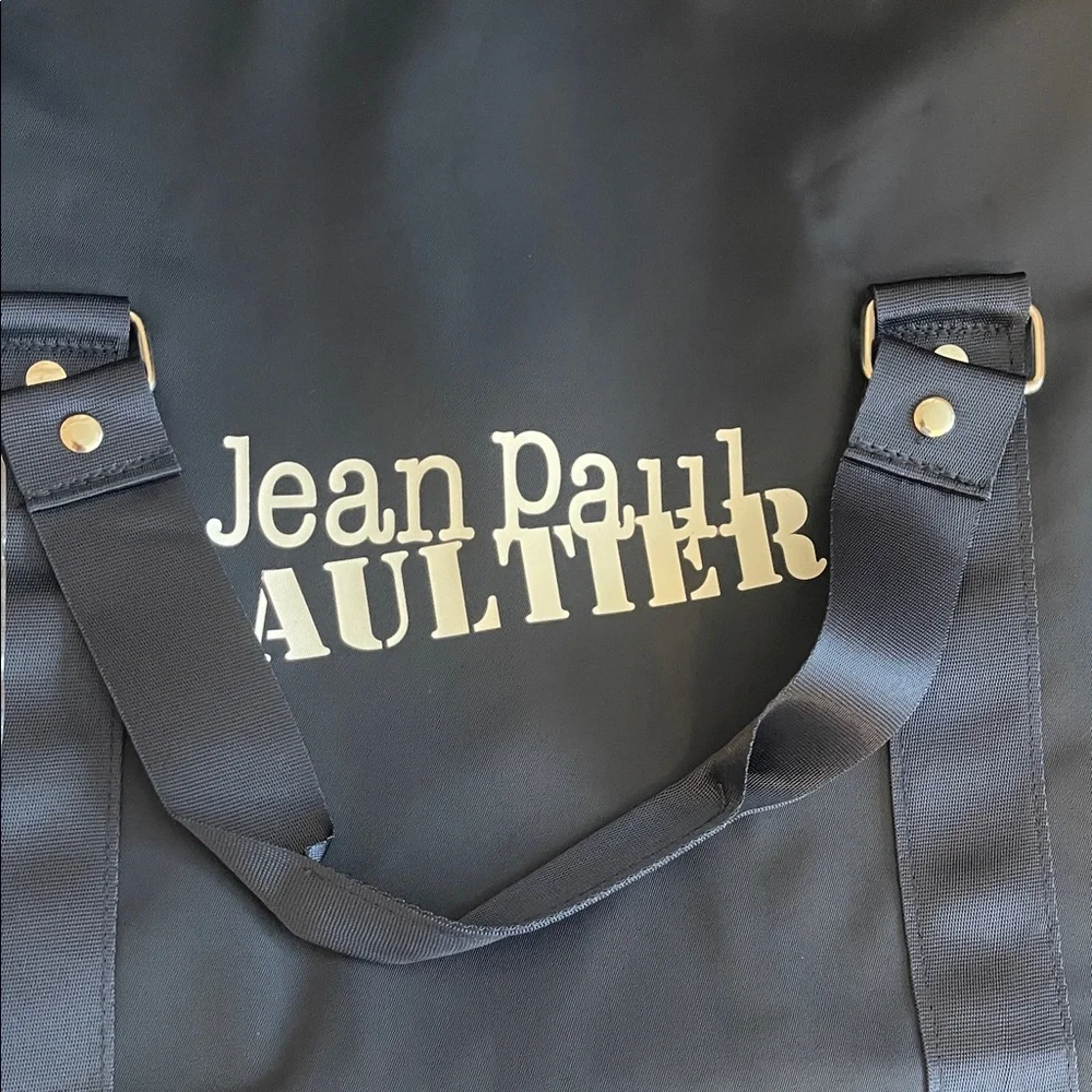 Jean Paul Gaultier Navy Weekend Bag And Body Set
